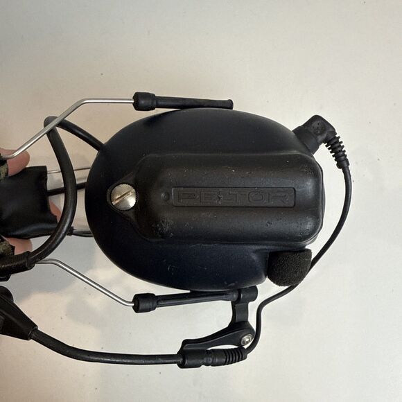 *READ* 3M Peltor Power-com Plus MT53H7A4610 POWERS ON *UNTESTED* USED - Picture 7 of 7